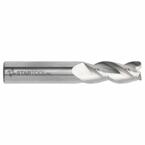 1/2" x 3 Fl x 3" OAL x 1-1/4" LOC w/ .120 R | Carbide End Mill