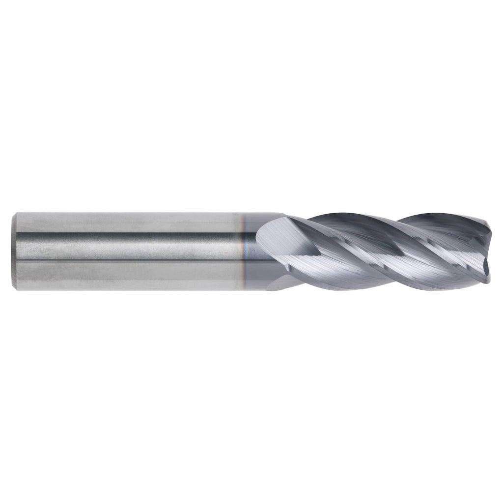 3/8 x 4 Fl x 3 OAL x 5/8 LOC w/ .060 R & Futura Nano Coating | Carbide  End Mill